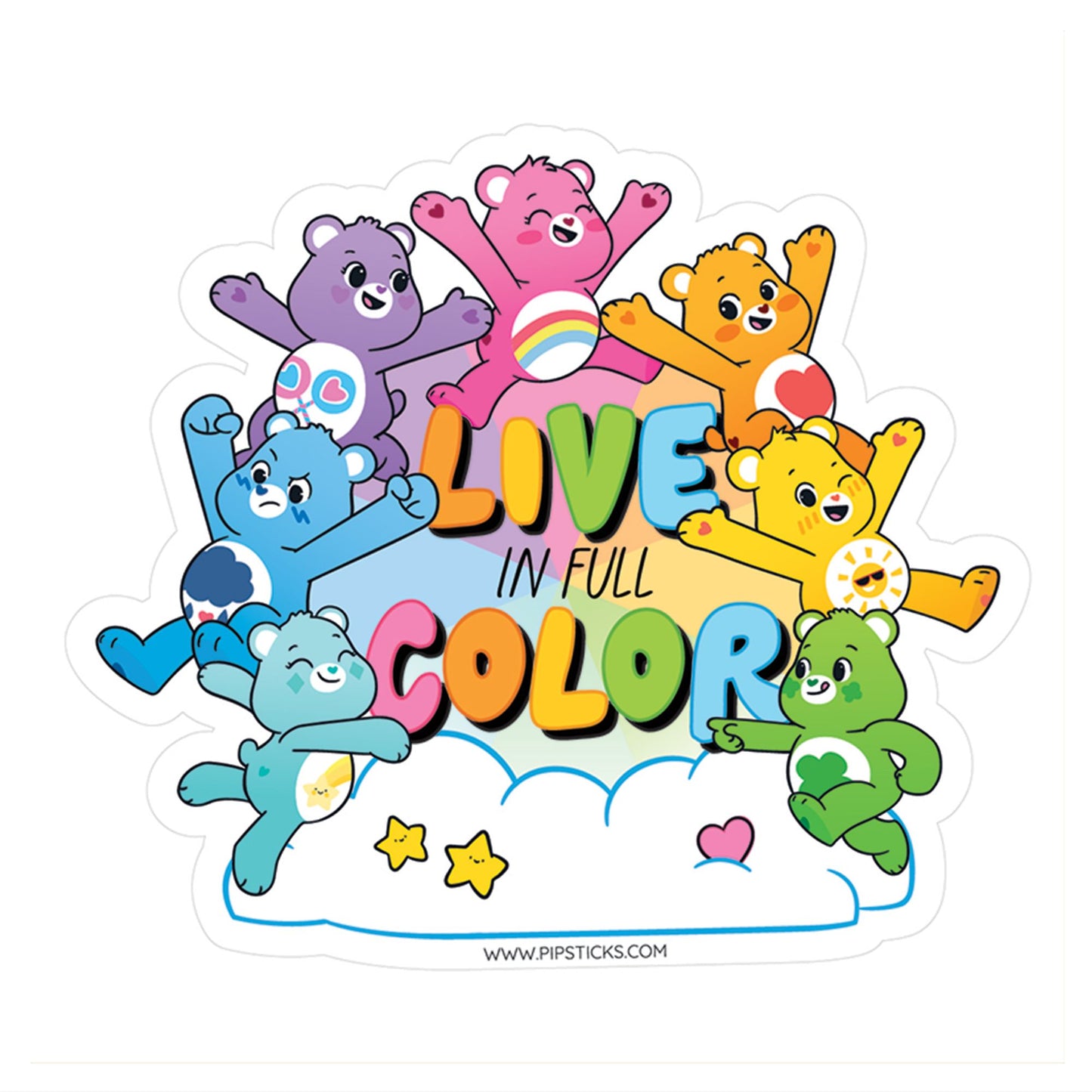 Pipsticks - Care Bears Live In Full Color Vinyl