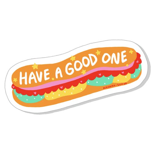 Poboy Sticker