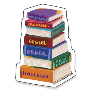 Magical Books Sticker 3"