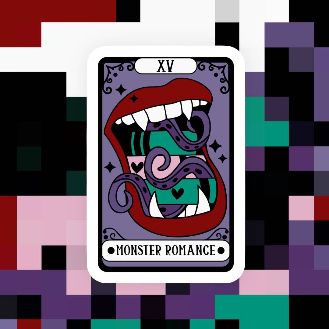 Ace the Pitmatian Co - Monster Romance Tarot Sticker
