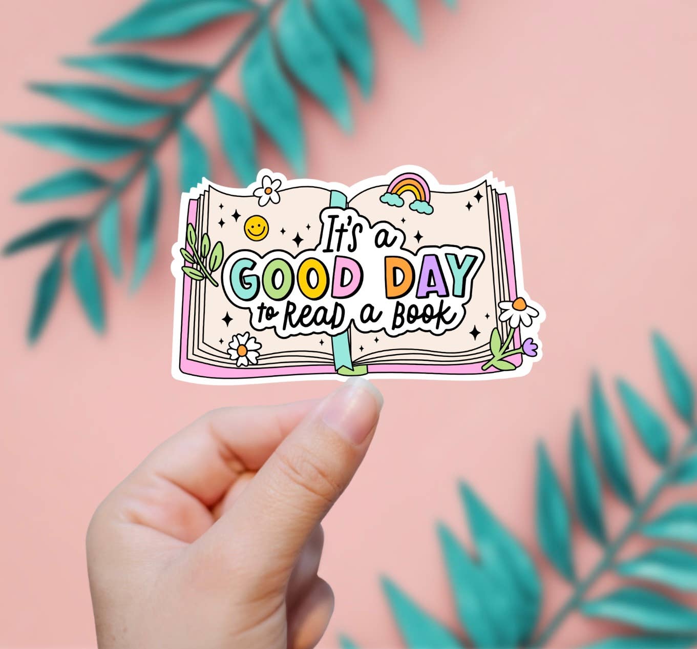 EnchantingSunshine - It's A Good Day To Read A Book Sticker
