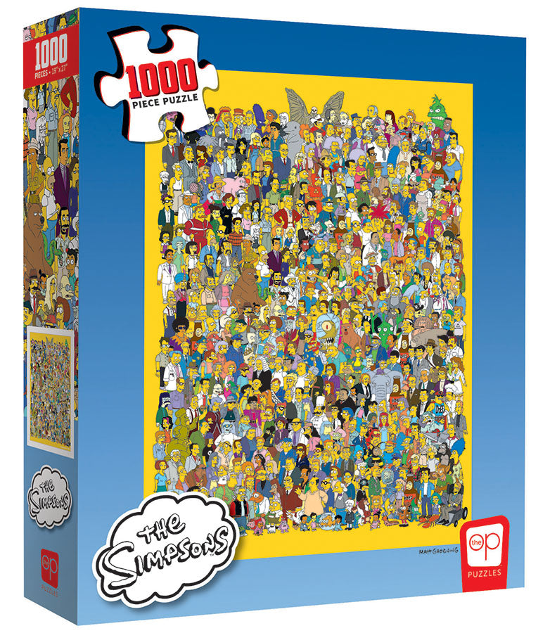 Puzzle: The Simpsons - Cast of Thousands 1000pcs