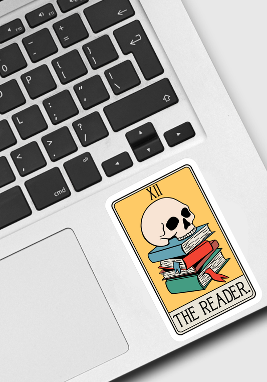 The Reader Tarot Card Sticker