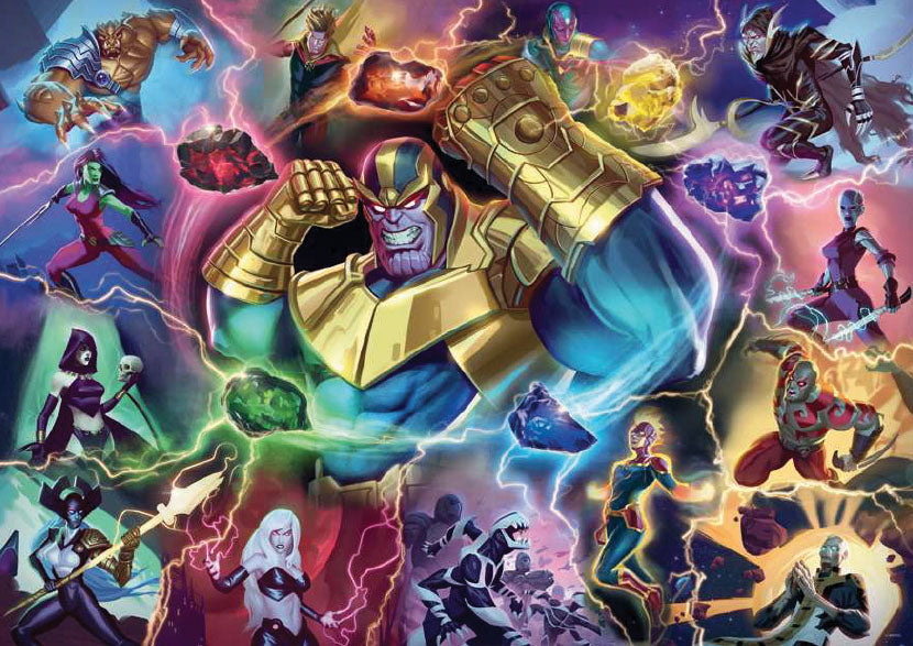 Marvel Villainous: Thanos Puzzle 1000p