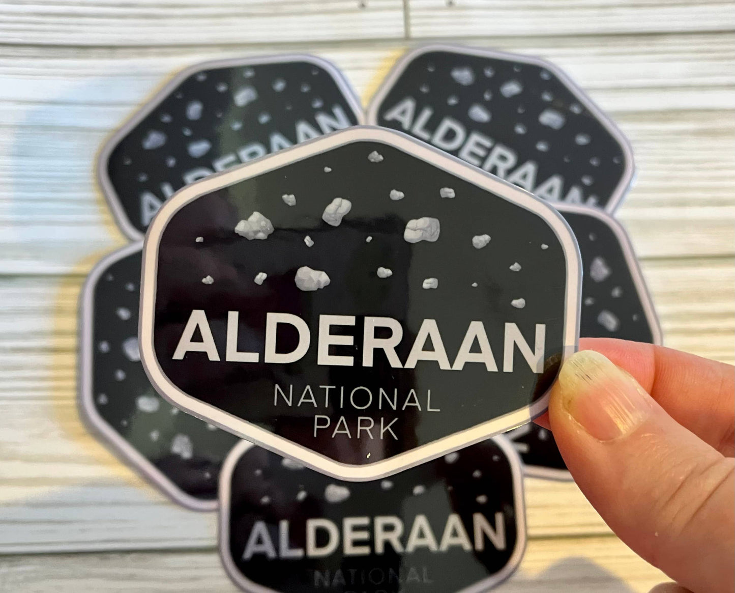 Graceful Darkness, LLC - Star Wars National Park, Alderaan, Vinyl Sticker
