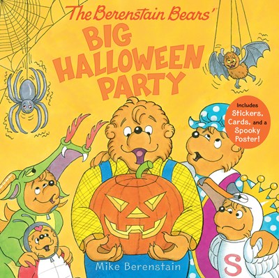 Berenstain Bears' Big Halloween Party: Includes Stickers, Cards, and a Spooky Poster!