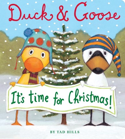 Duck & Goose, It's Time for Christmas! (Oversized Board Book)