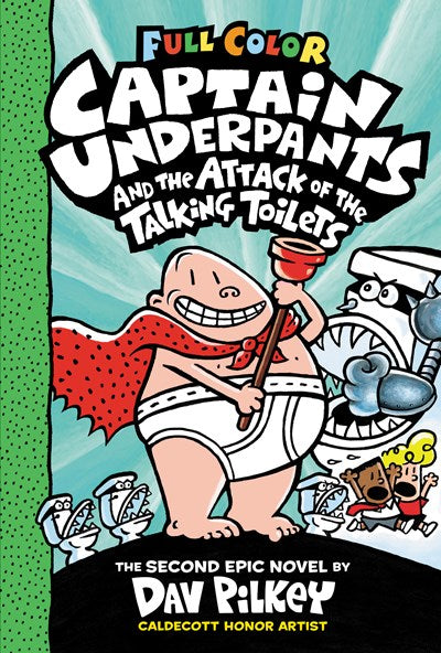 Captain Underpants and the Attack of the Talking Toilets (Color)