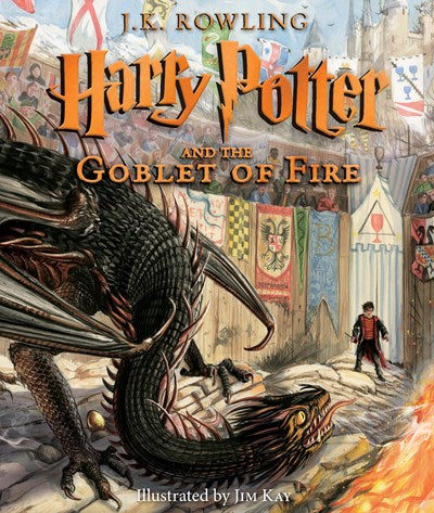 Harry Potter and the Goblet of Fire: Illustrated Edition (Harry Potter, Book 4) (Illustrated Edition), Volume 4