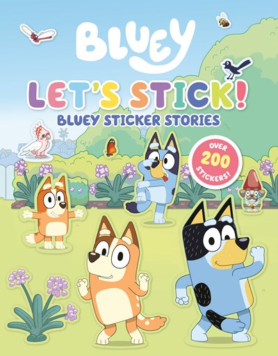 Lets Stick Bluey Sticker Stories