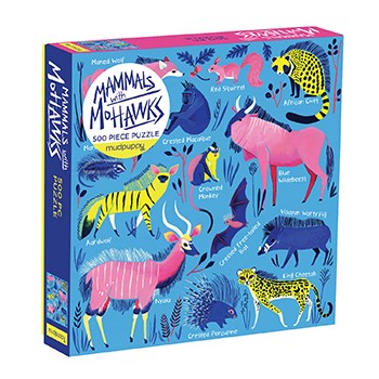 Mammals with Mohawks 500pc Family Puzzle