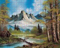 Bob Ross 2-In-1 Double-Sided 500-Piece Puzzle
