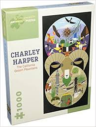 Charley Harper: The California Desert Mountains 1000-Piece Jigsaw Puzzle