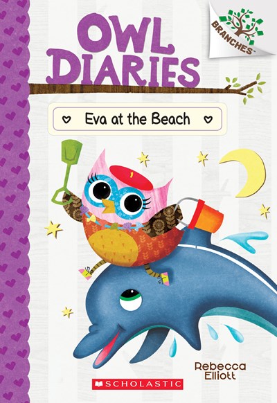 Eva at the Beach: A Branches Book (Owl Diaries #14), 14