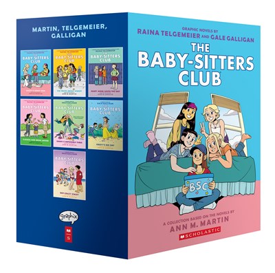 Baby-Sitters Club Graphic Novels #1-7: A Graphix Collection (Color)