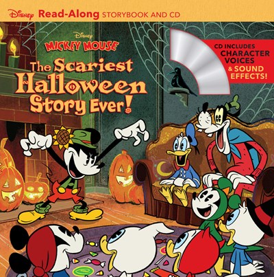 Disney Mickey Mouse: The Scariest Halloween Story Ever! [With Audio CD]