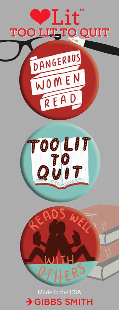 Too Lit to Quit 3-Button Assortment
