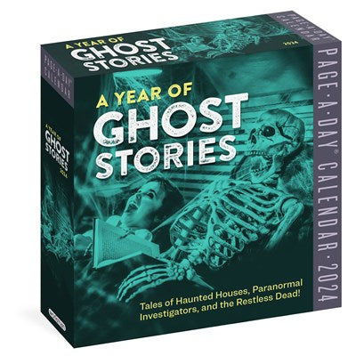 Year of Ghost Stories Page-A-Day Calendar 2024: Tales of Haunted Houses, Paranormal Investigators, and the Restless Dead