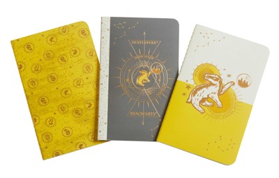 Harry Potter Hufflepuff Constellation Sewn Pocket Notebook Collection