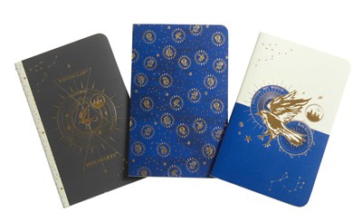 Harry Potter Ravenclaw Constellation Sewn Pocket Notebook Collection Set of 3