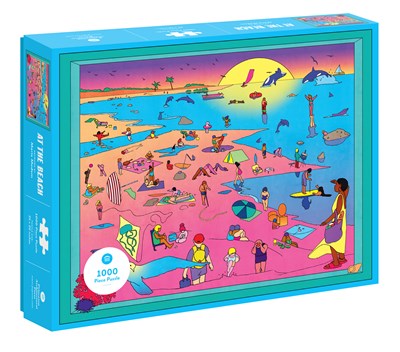 At the Beach 1000 Piece Puzzle: 1000 Piece Puzzle