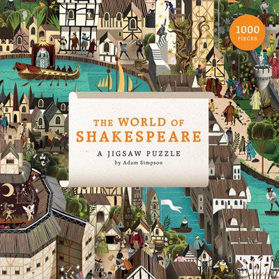 World of Shakespeare 1000 Piece Puzzle: 1000 Piece Jigsaw Puzzle