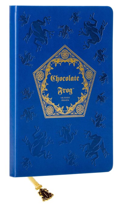 Harry Potter Chocolate Frog Journal with Ribbon Charm