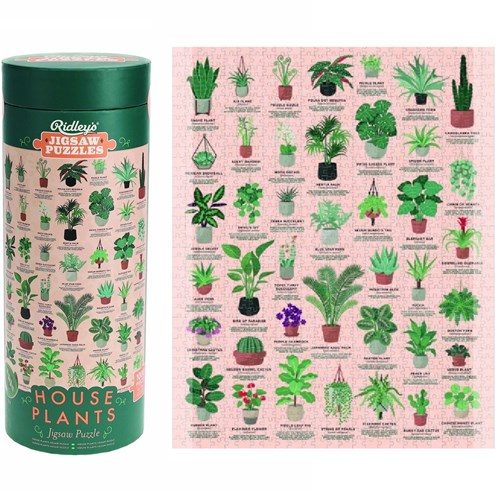 House Plants 1000 Piece Jigsaw Puzzle