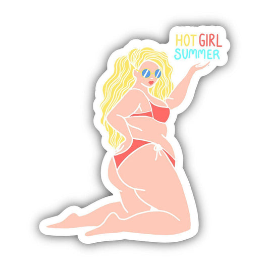 Big Moods - Hot Girl Summer Blonde Sticker