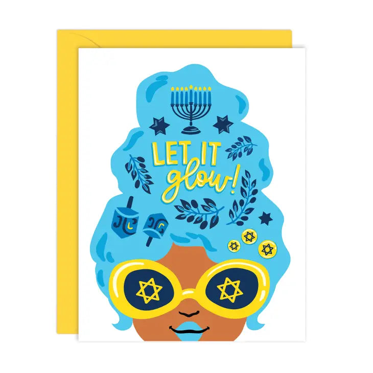 Let It Glow Greeting Card