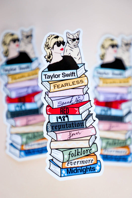 Furever Booked - Taylor Swift Eras Sticker