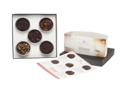 Literary Tea Tin Gift Box - 5 Types