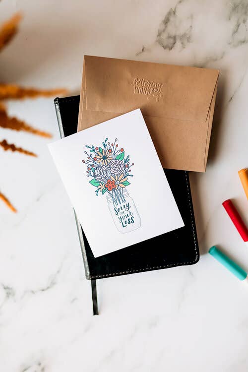 Sorry for Your Loss Greeting Card