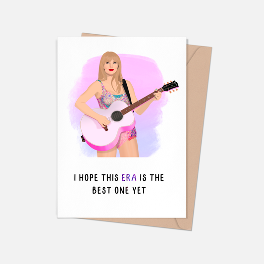 Shop Trimmings - Taylor Swift Best Era Yet Birthday Card