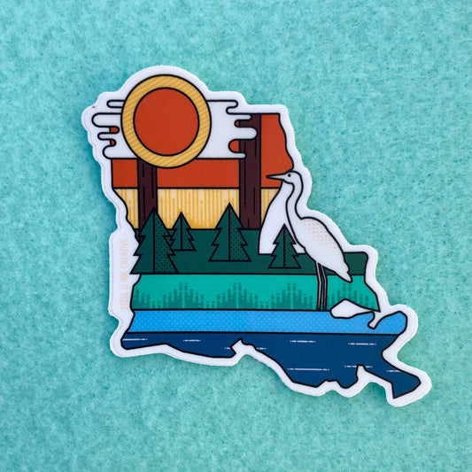 Pixel & Ink Creative - Louisiana Layers Sticker